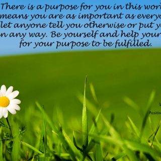 You have a Purpose