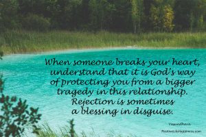 Rejection is God's protection