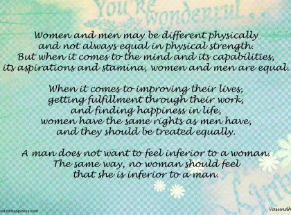 Women-and-men-should-be-treated-equally