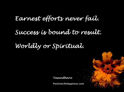 Earnest-efforts-never-fail