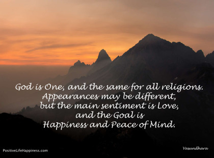 God-is-same-for-all