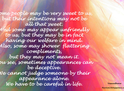 Judging-by-appearance