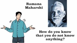 How do you know that you don't know anything