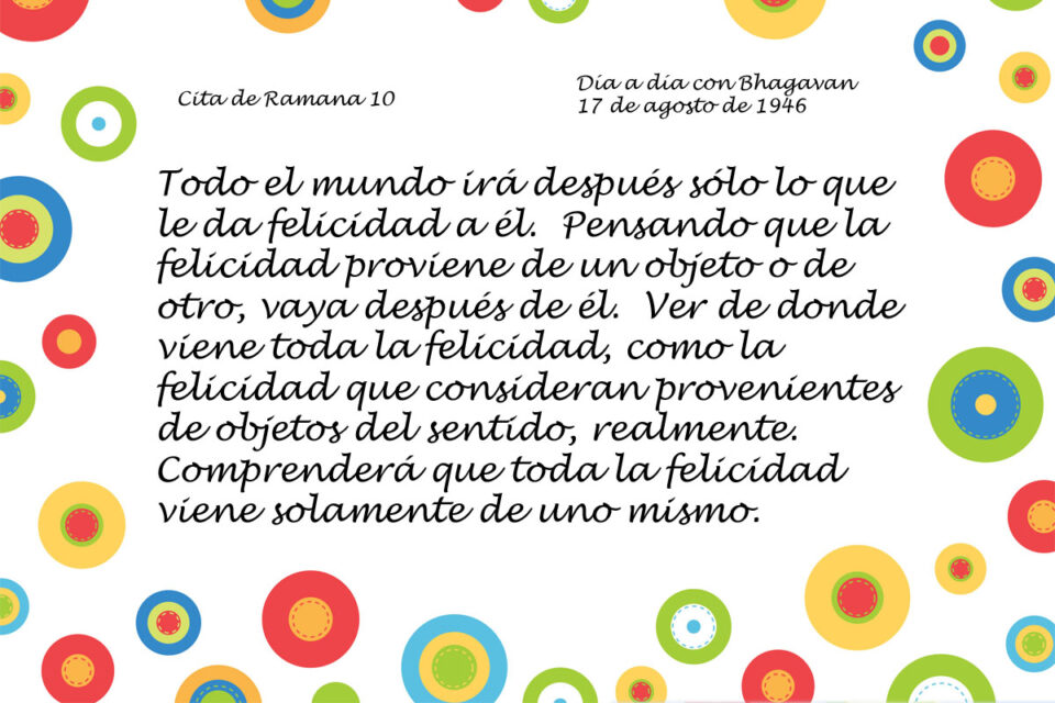 Cita de Ramana 10