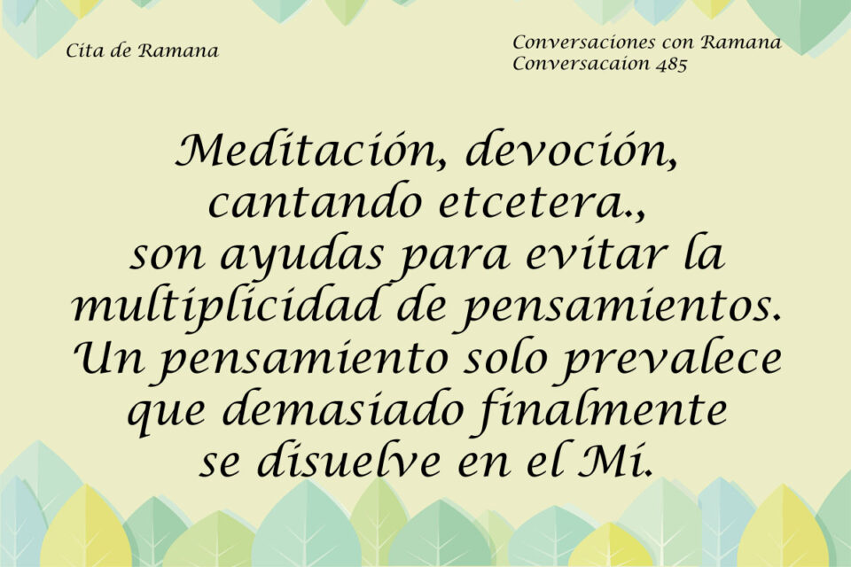 Cita de Ramana 31