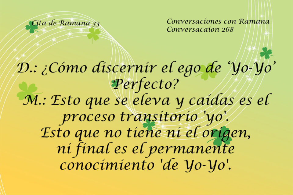 Cita de Ramana 33