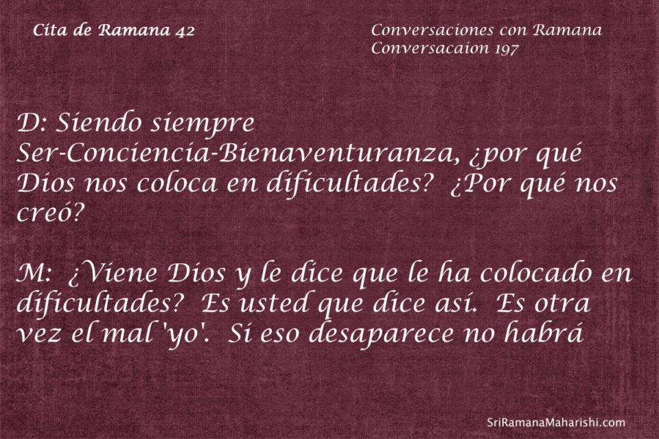 Cita de Ramana 42
